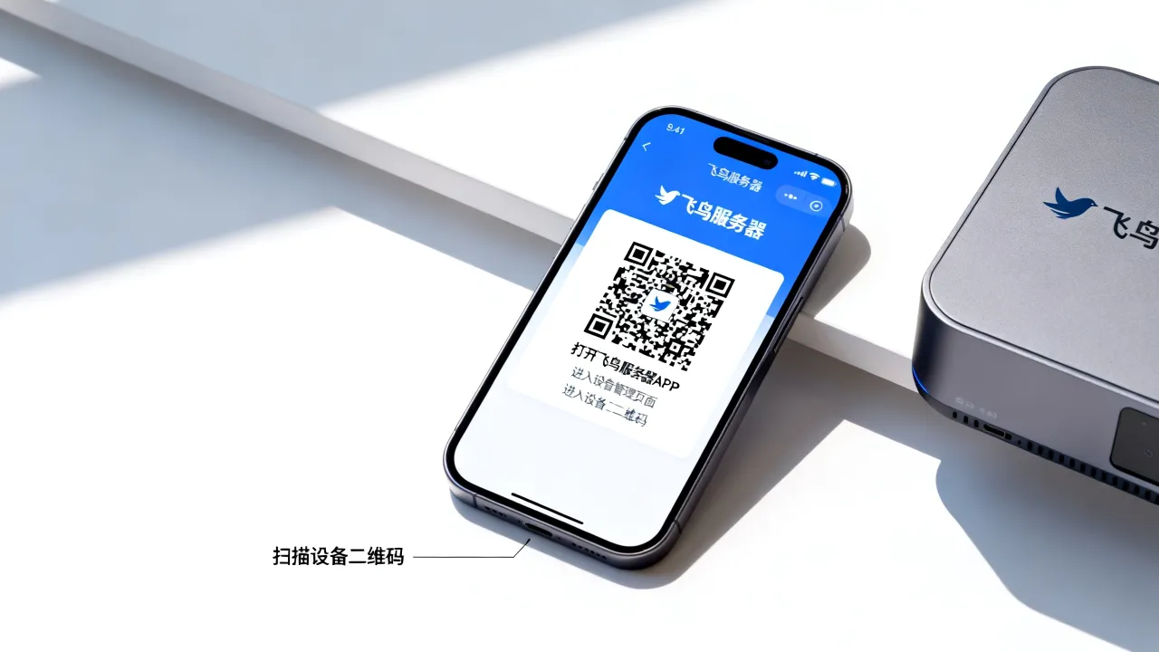 飞鸟服务器二维码怎么用，飞鸟服务器二维码在哪里获取
