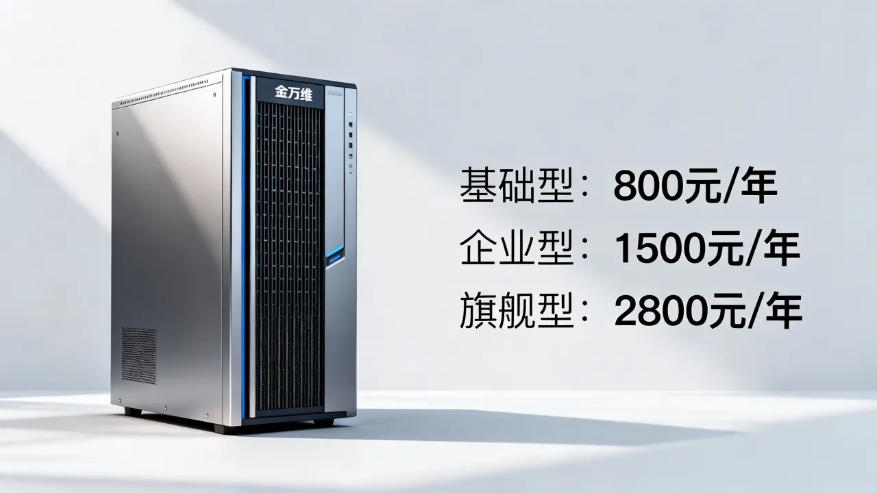 金万维云服务器报价多少钱一年？金万维云服务器价格表及收费标准