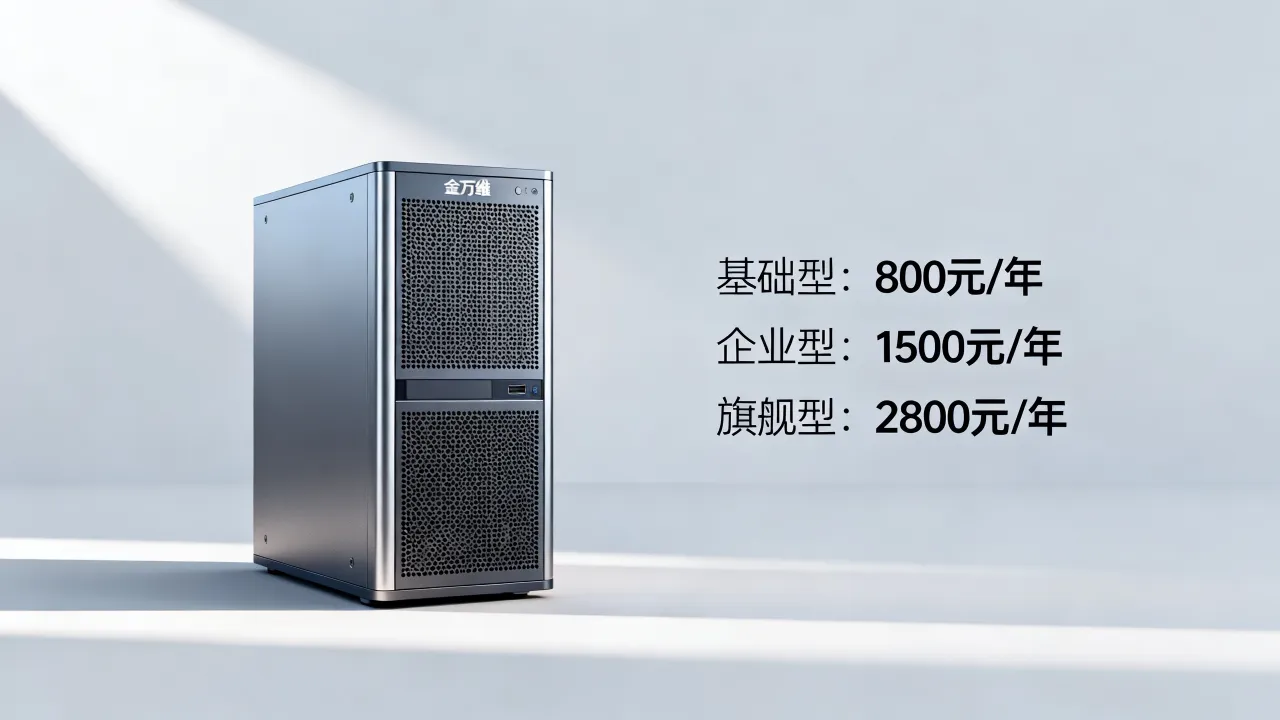 金万维云服务器报价多少钱一年？金万维云服务器价格表及收费标准