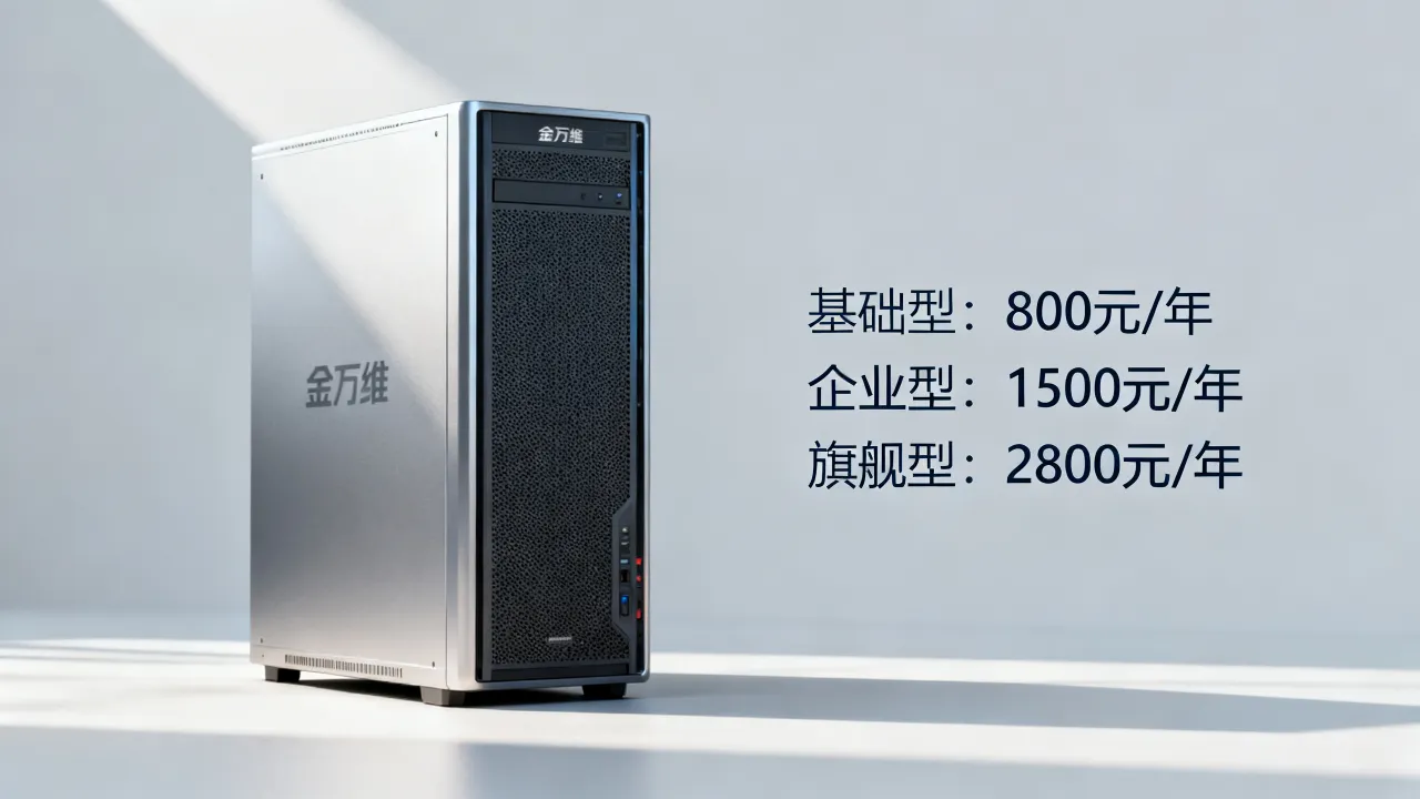 金万维云服务器报价多少钱一年？金万维云服务器价格表及收费标准