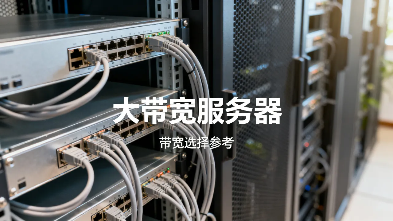 大带宽服务器需要多少宽带？怎么选择带宽大小