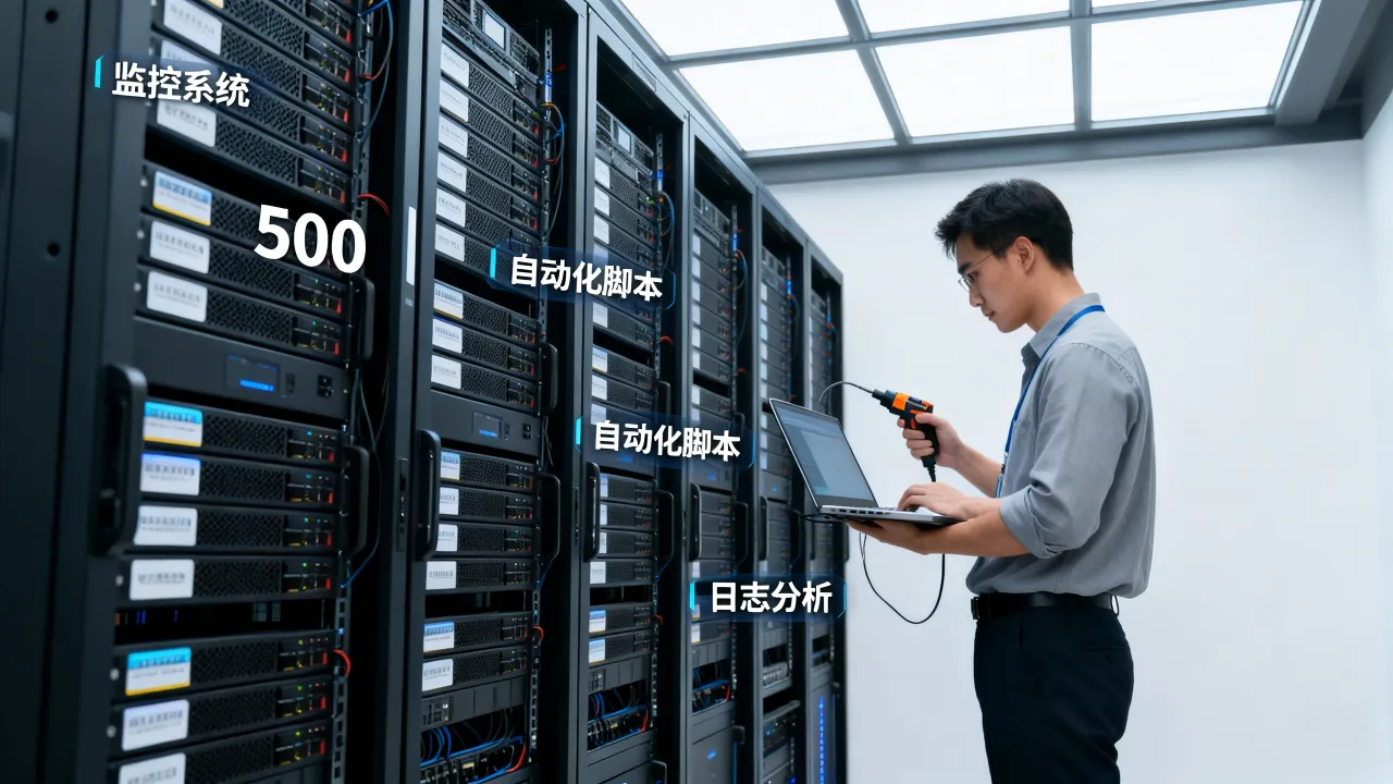 IT运维人员如何高效管理500台服务器，有哪些实用技巧？