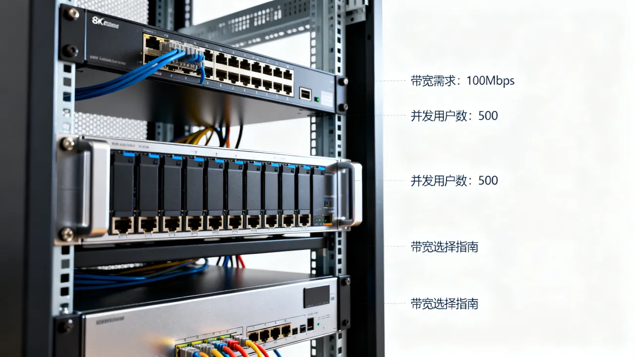 服务器宽带选多少合适，服务器带宽该如何选择