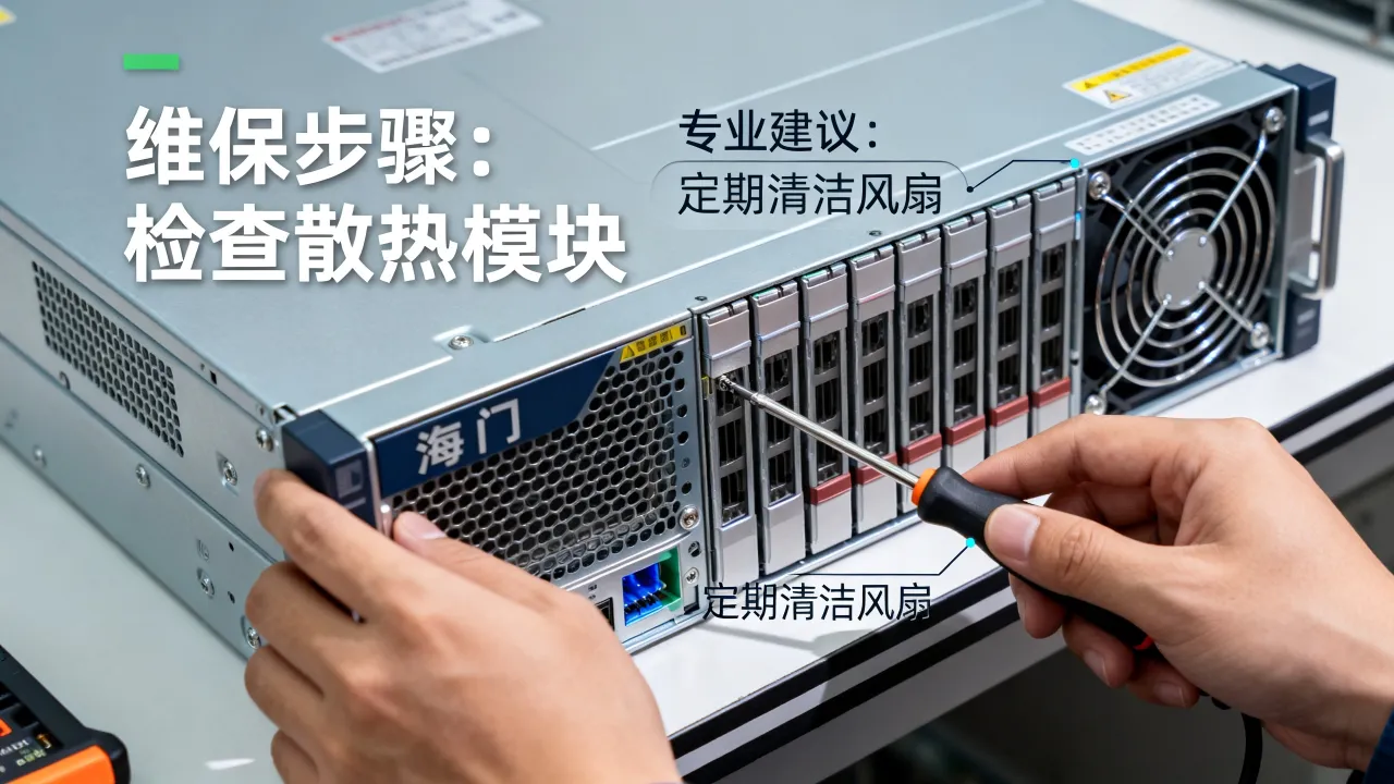 海门刀片式服务器维保怎么做？哪家专业收费合理？