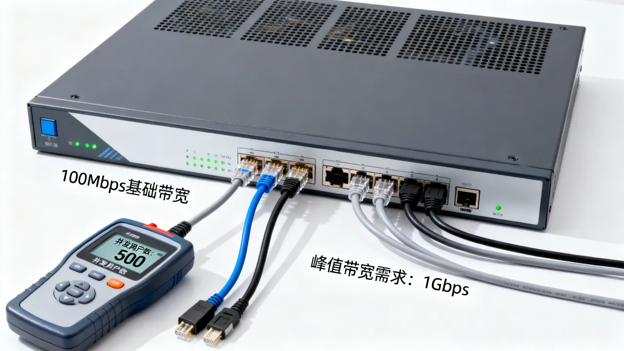 做服务器需要多少宽带?服务器带宽多大够用怎么选