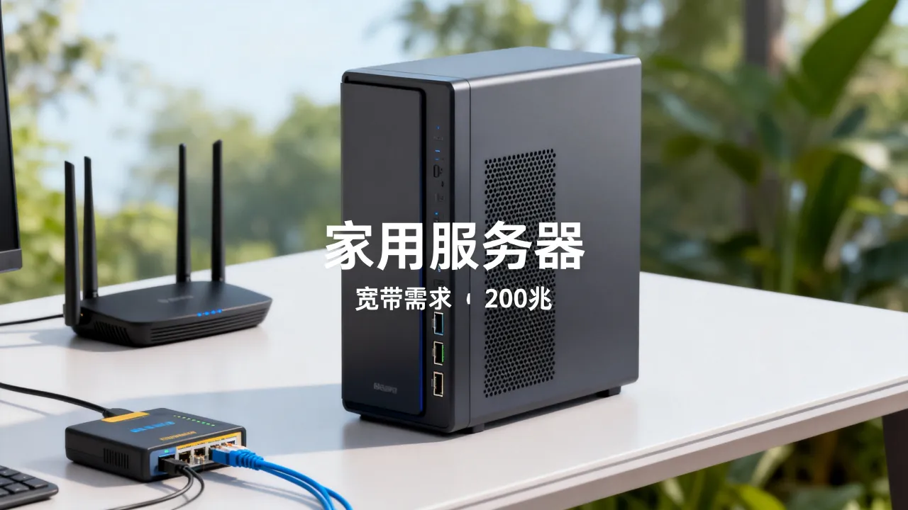 家用服务器多少宽带合适？家用服务器宽带多少兆够用？