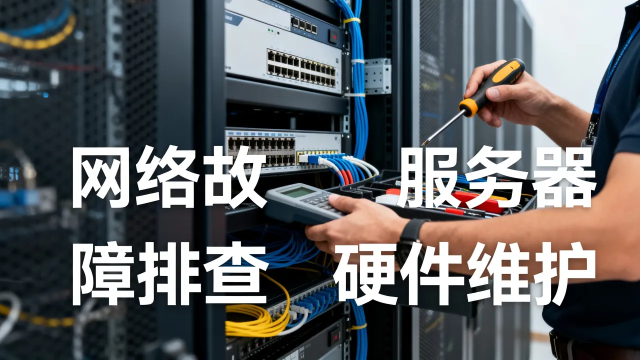 网络和服务器硬件运维常见故障有哪些？，服务器硬件维护方法
