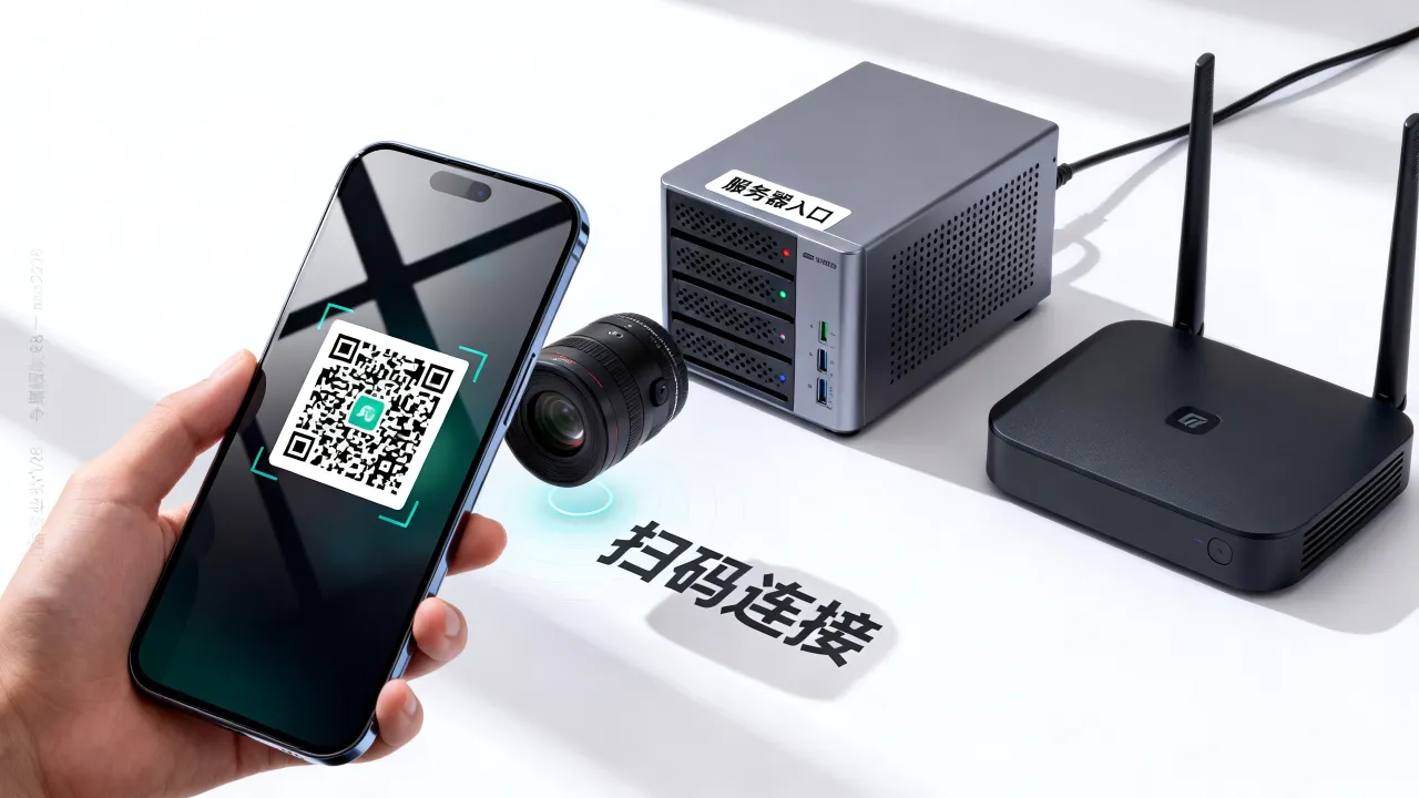 二维码访问服务器怎么弄，手机扫码访问服务器如何实现