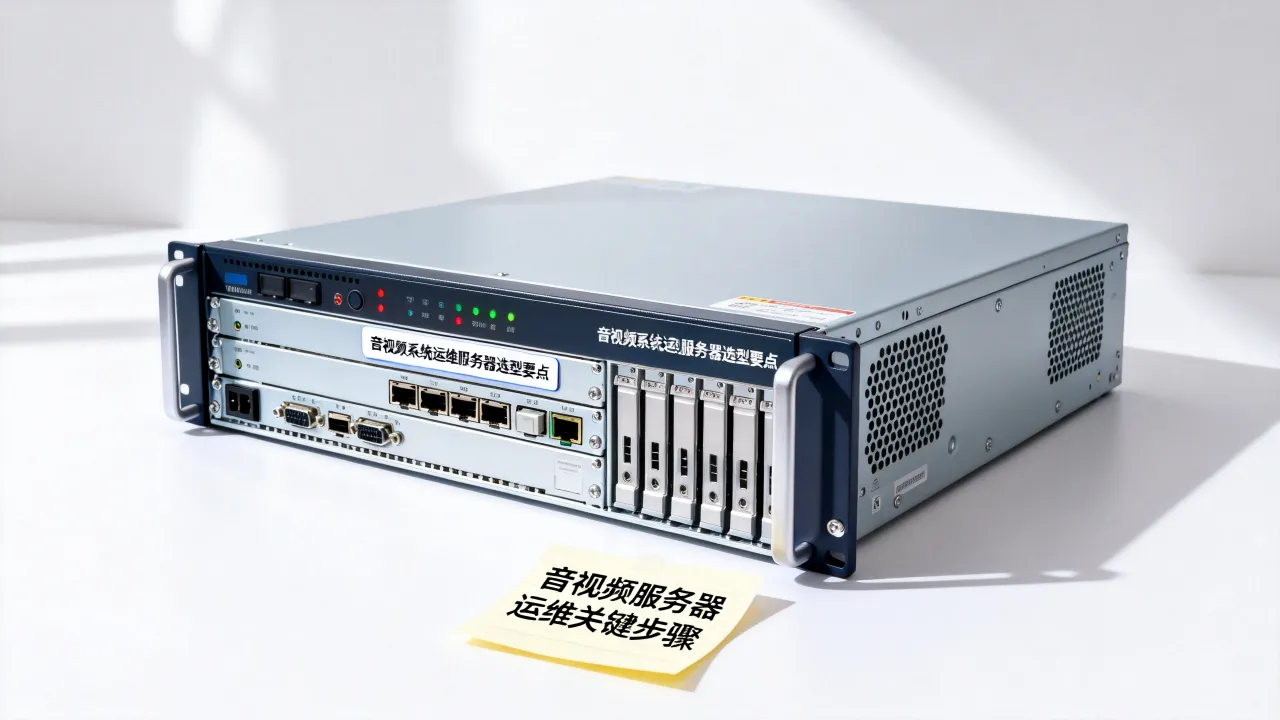 音视频系统运维服务器怎么选，音视频服务器运维有哪些要点