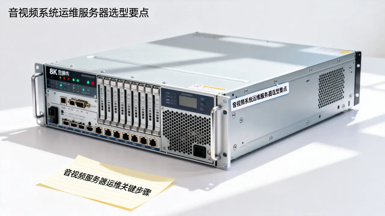 音视频系统运维服务器怎么选，音视频服务器运维有哪些要点