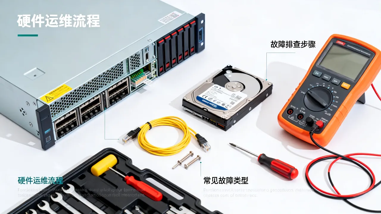 服务器工作站硬件运维怎么做？服务器硬件维护常见故障与排查方法