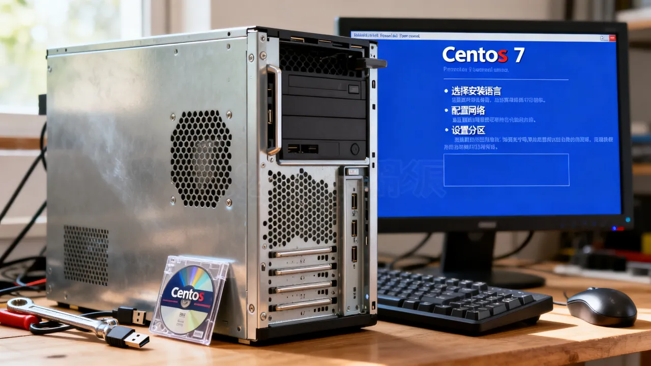 CentOS 7服务器运维怎么安装？centos7安装教程