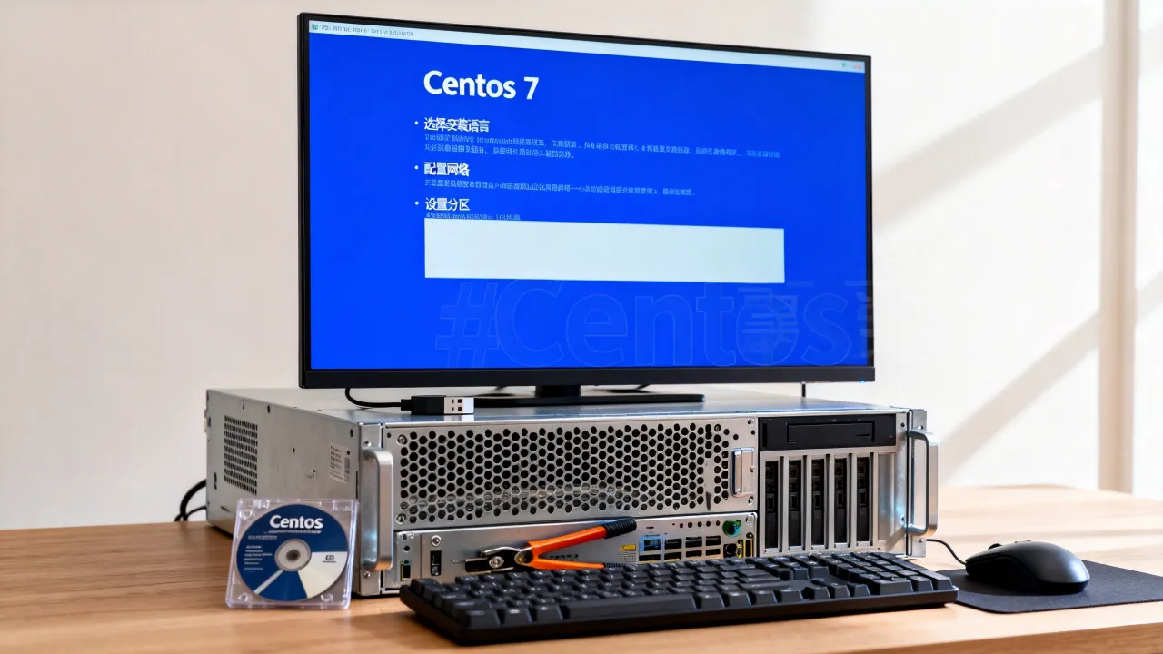 CentOS 7服务器运维怎么安装？centos7安装教程