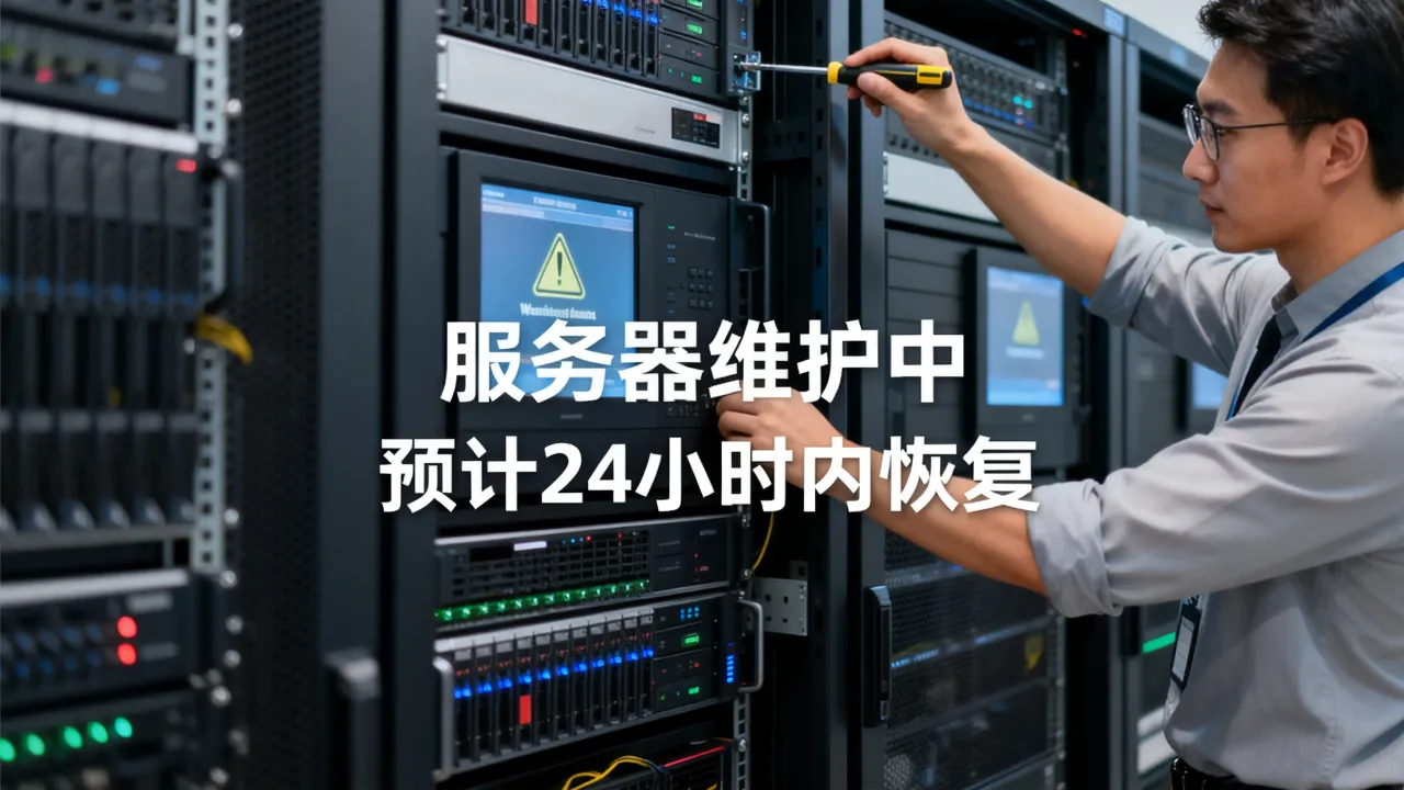 抖音服务器维护中怎么解，服务器维护中要多久恢复