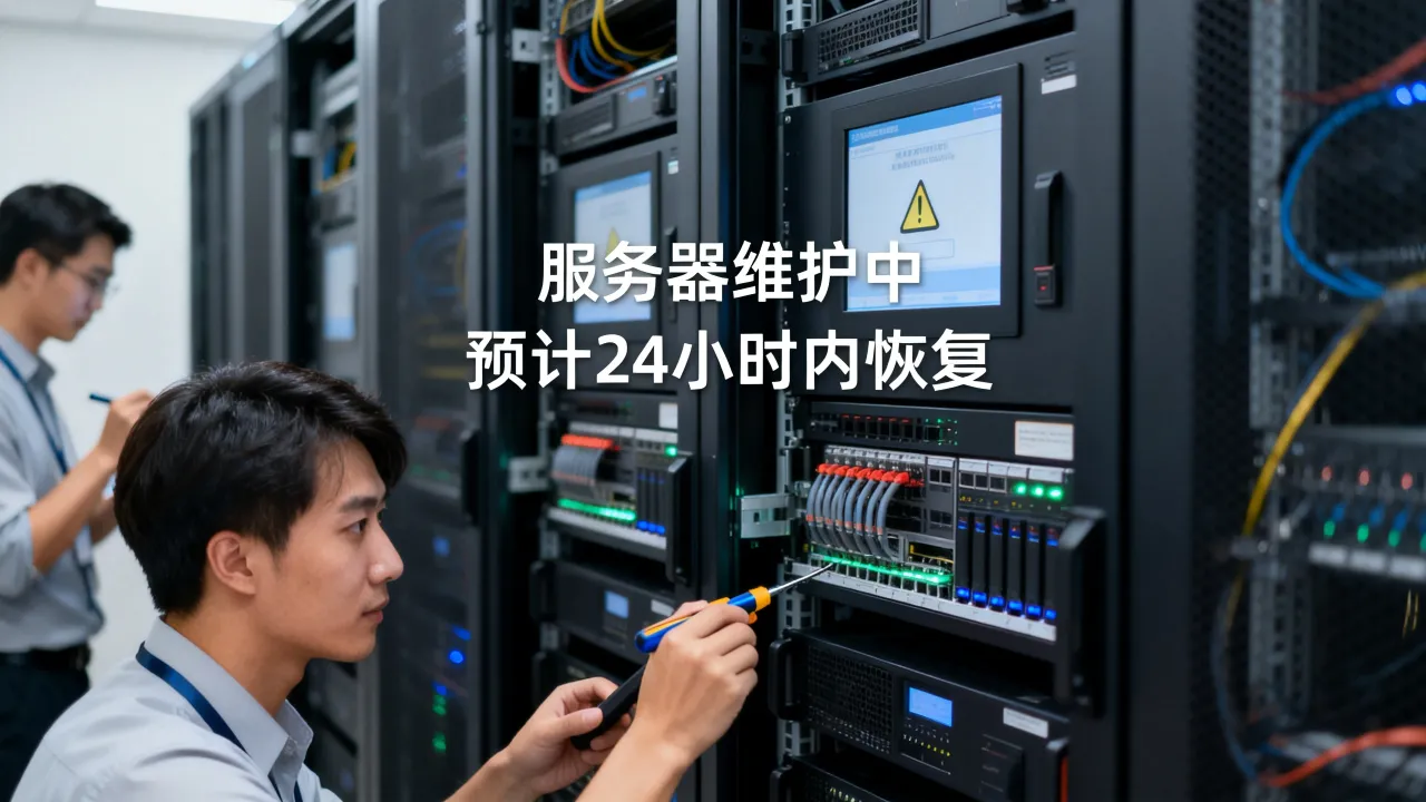 抖音服务器维护中怎么解，服务器维护中要多久恢复