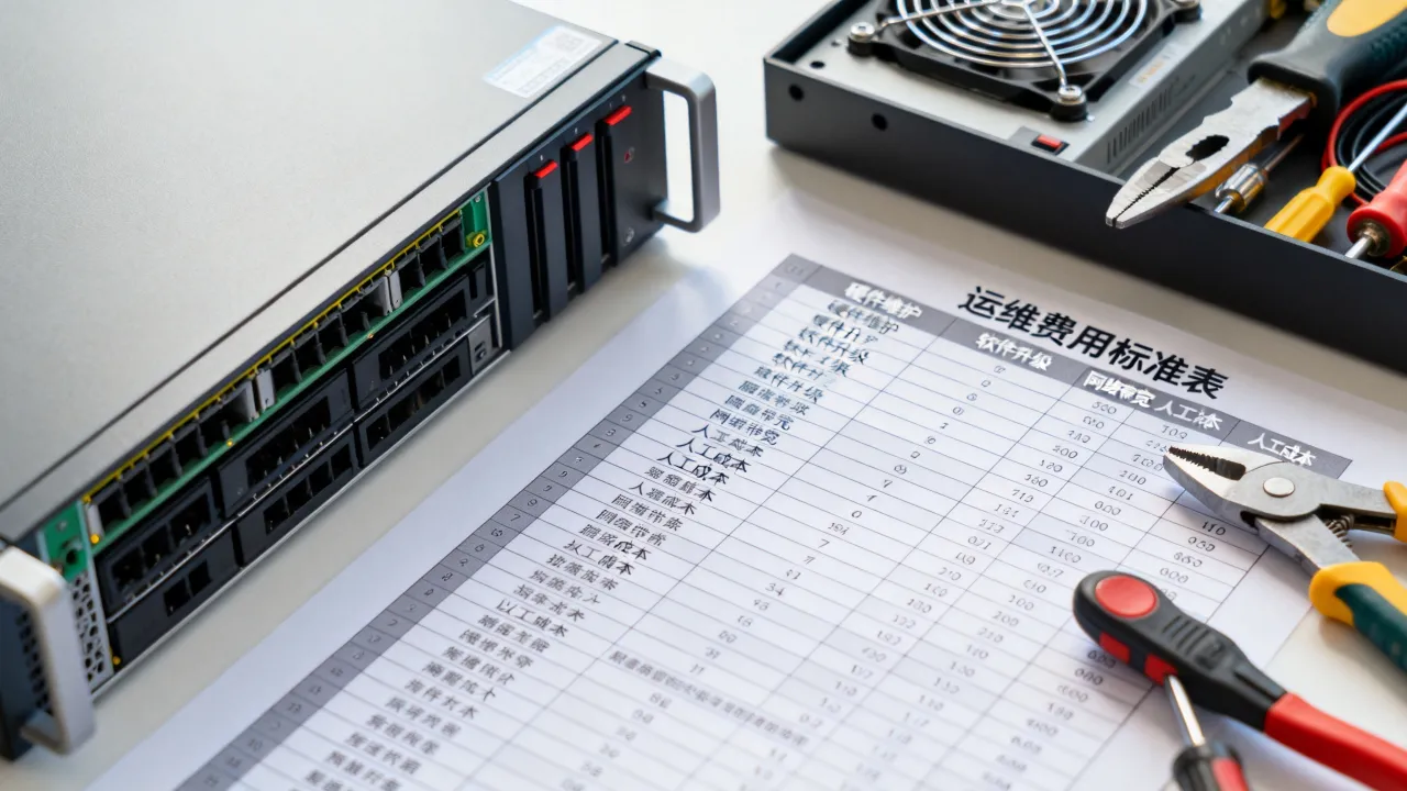 服务器运维费用标准表有哪些项目？服务器运维一年多少钱
