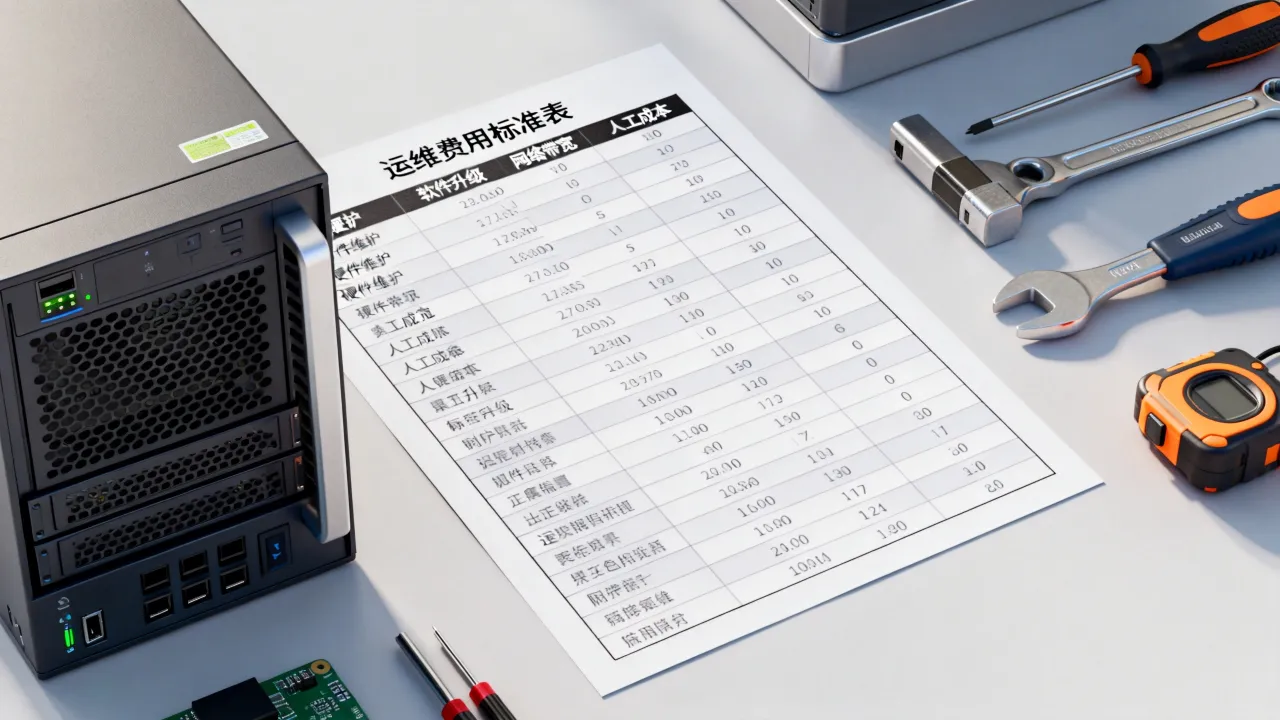 服务器运维费用标准表有哪些项目？服务器运维一年多少钱