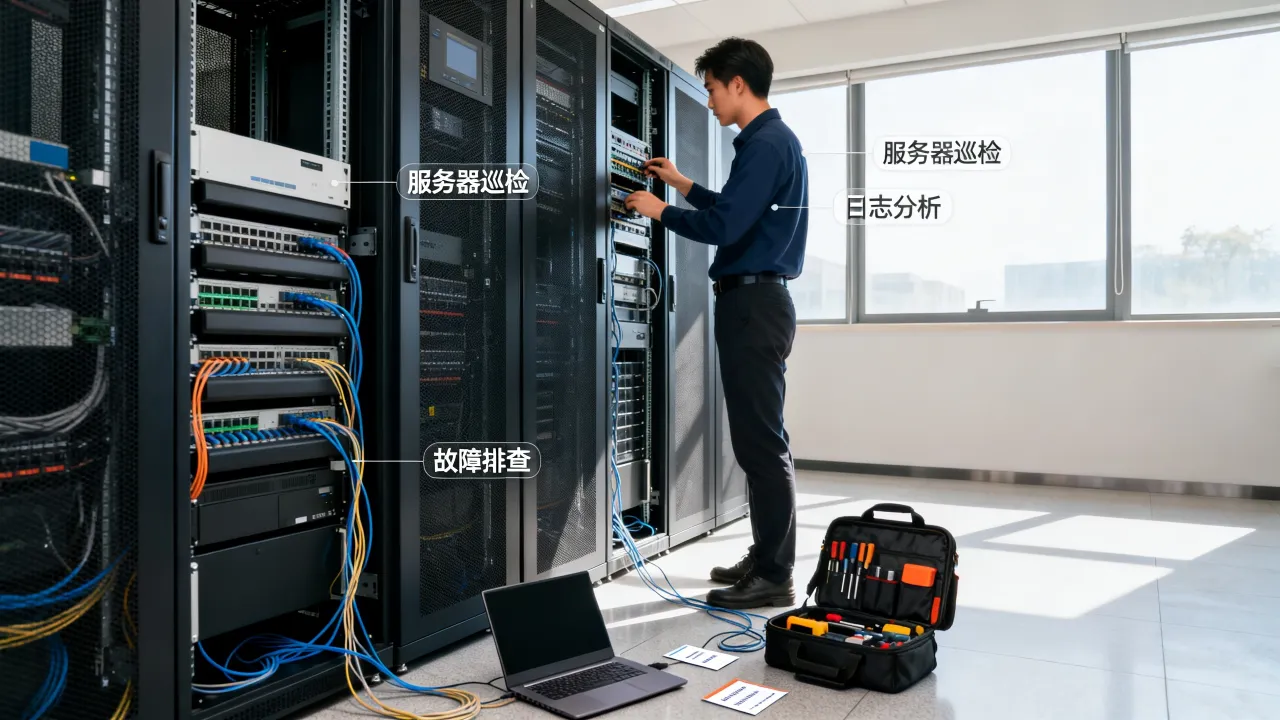 运维真的只是开关服务器吗，运维工程师日常负责哪些工作
