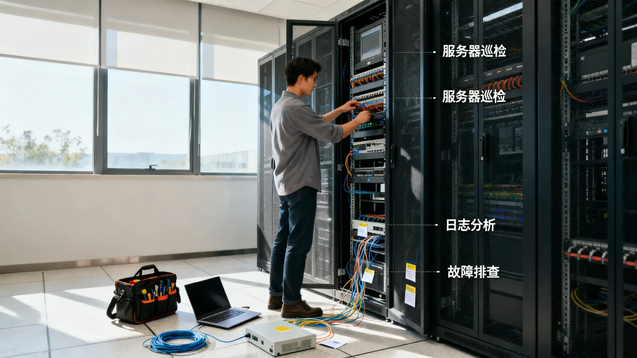 运维真的只是开关服务器吗，运维工程师日常负责哪些工作