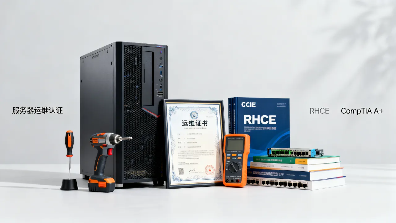 服务器运维需取什么证，考哪些认证含金量高？