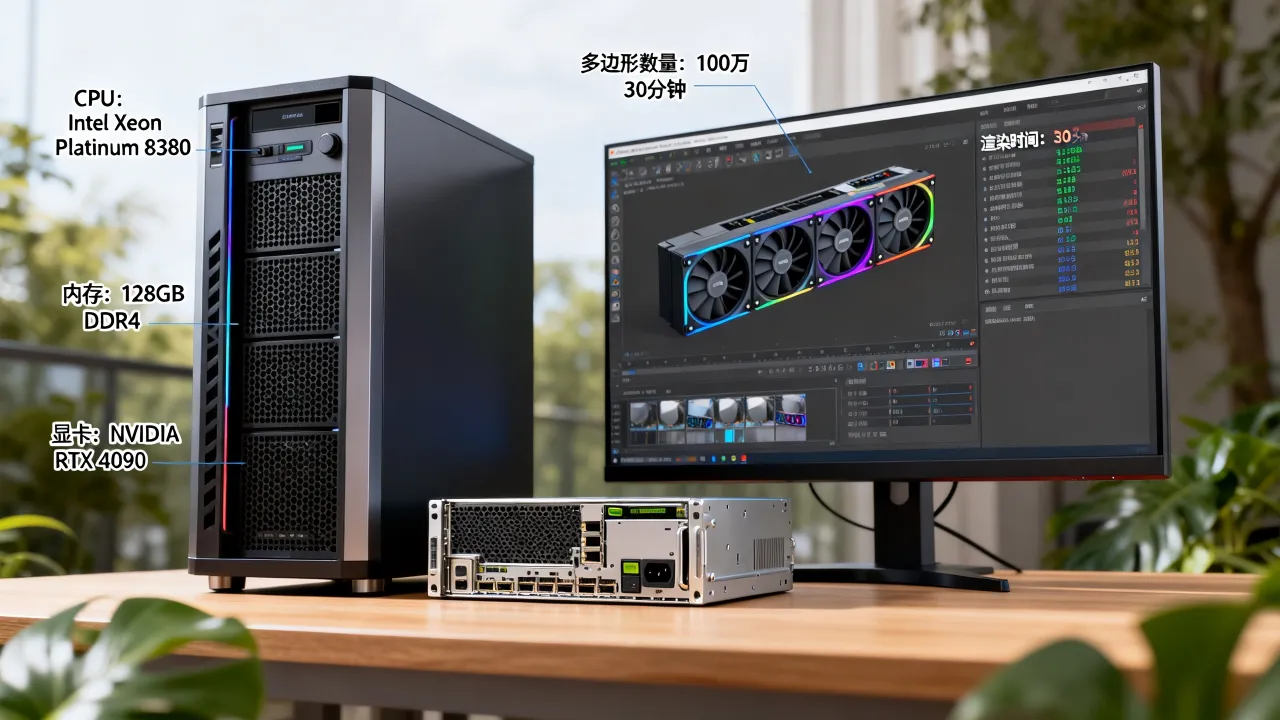 服务器怎么做三维建模，三维建模需要什么服务器配置