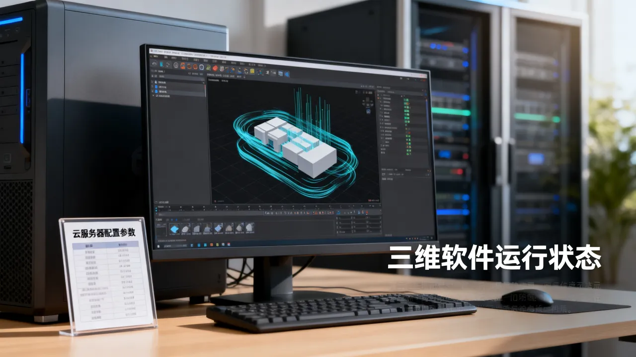 云服务器能运行三维软件吗，云服务器运行三维软件需要什么配置