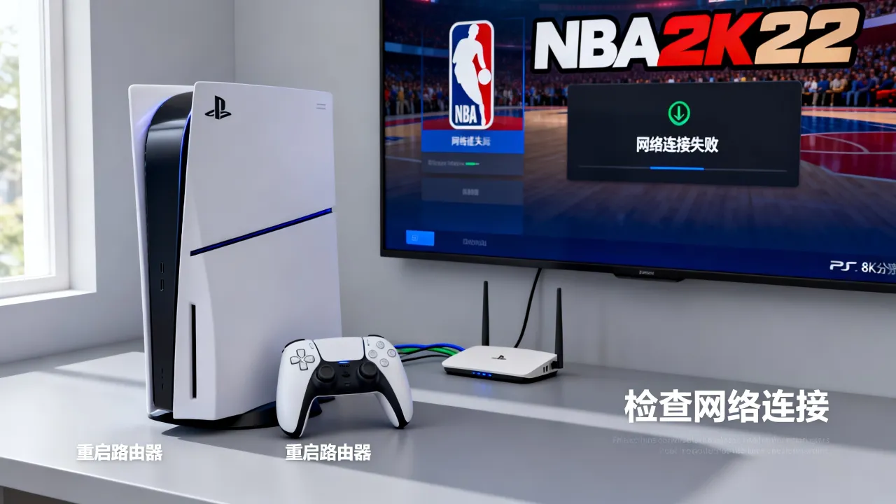 PS5为什么2K22连不上服务器?NBA2K22网络连接失败怎么办 PS5为什么2K22连不上服务器?NBA2K22网络连接失败怎么办