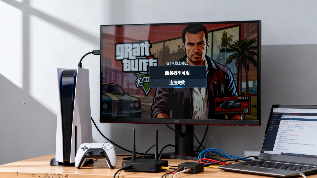 GTA5线上为什么显示服务器不可用？GTA5服务器连不上怎么办