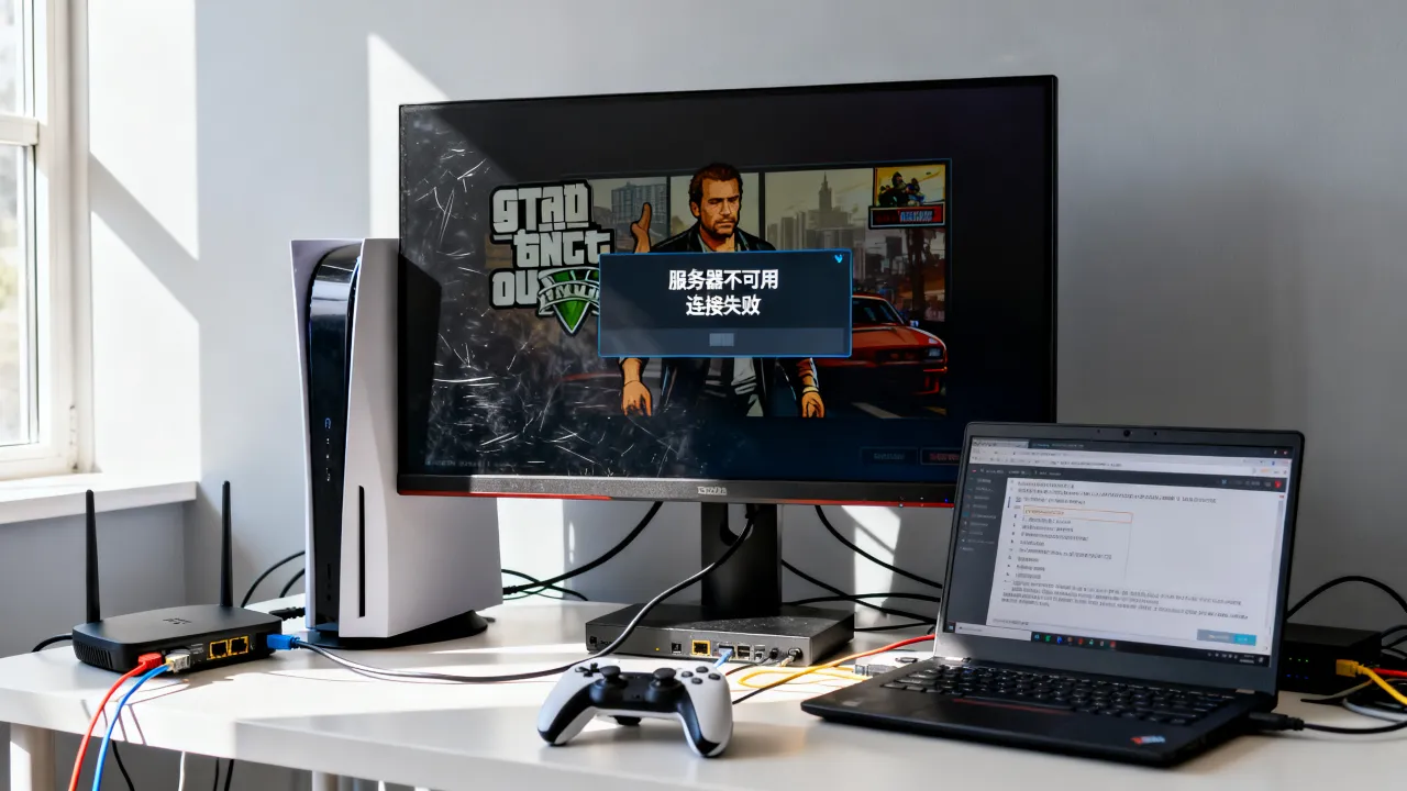 GTA5线上为什么显示服务器不可用？GTA5服务器连不上怎么办