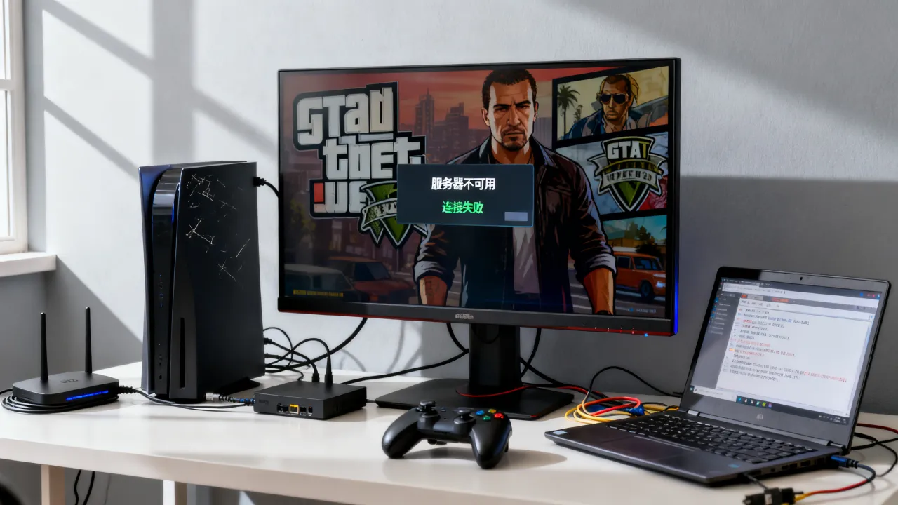 GTA5线上为什么显示服务器不可用？GTA5服务器连不上怎么办