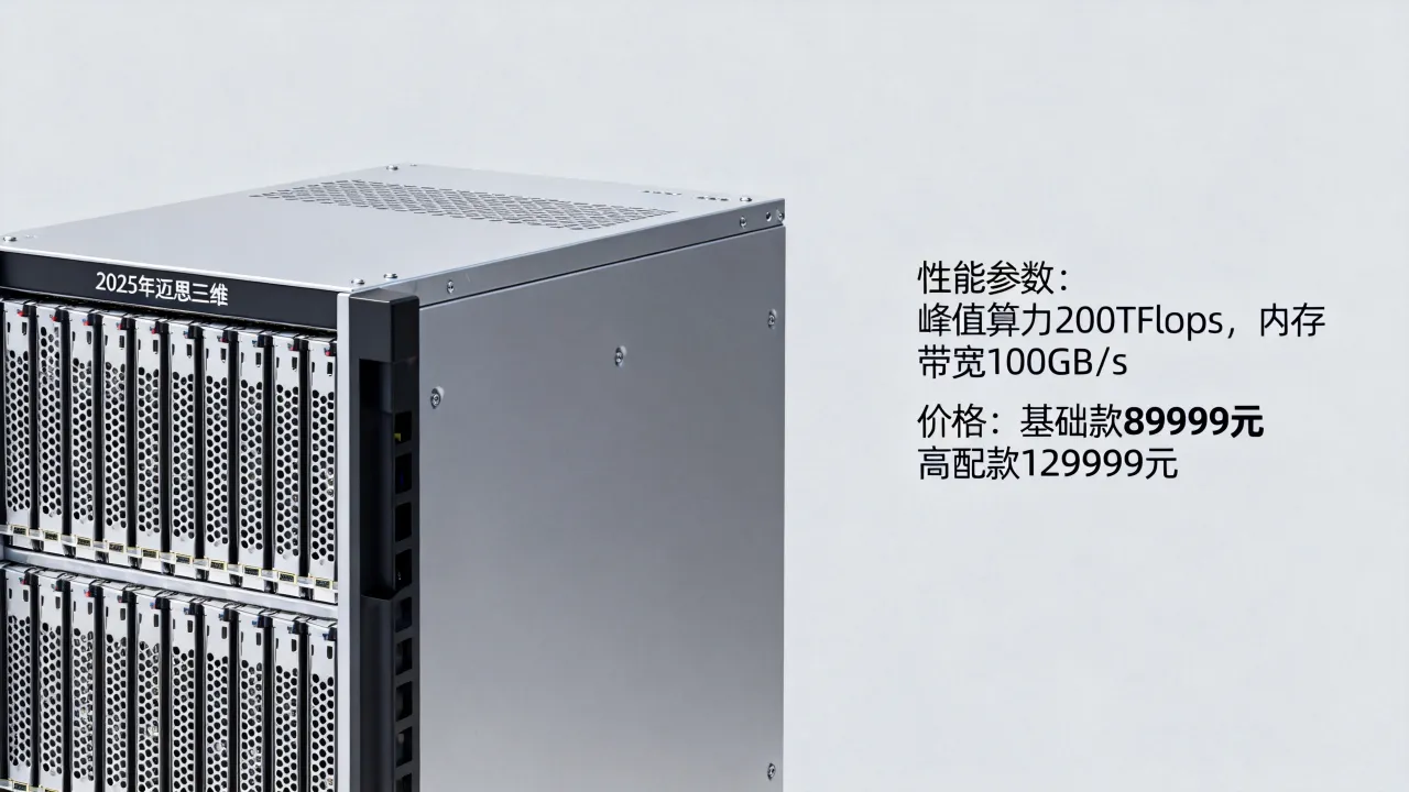 2025年迈思三维服务器性能怎么样？多少钱
