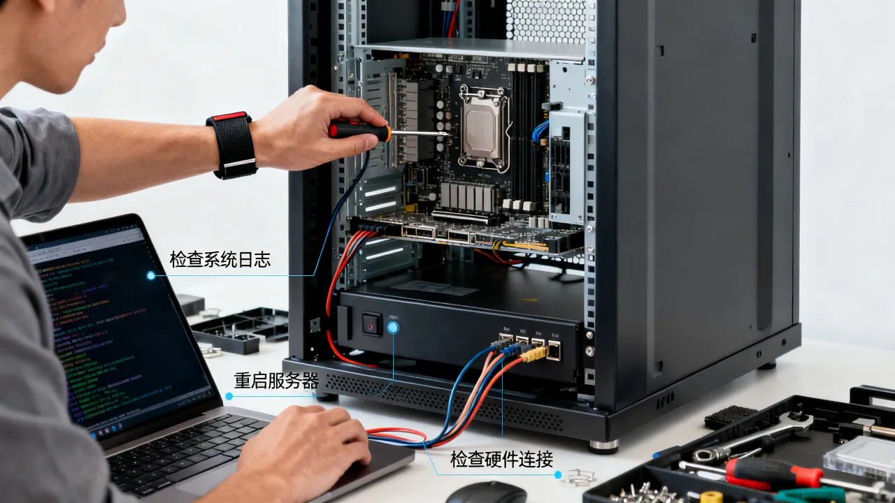 运维服务器死机怎么解决？服务器死机原因及解决方法