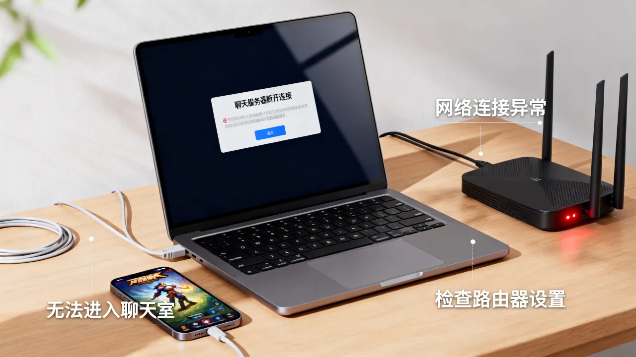 为什么进lol聊天服务器断开连接，英雄联盟进不了聊天室掉线是什么原因