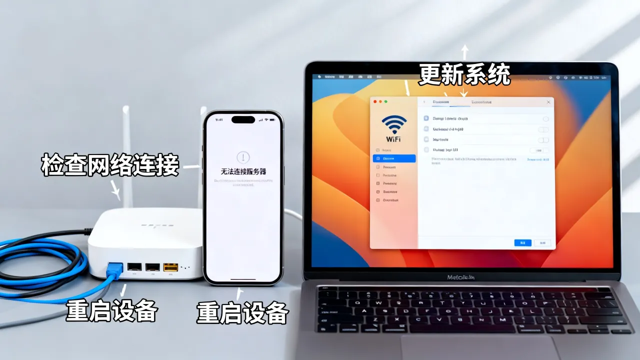 为什么Apple验证无法连接服务器？苹果验证服务器连接失败解决方法