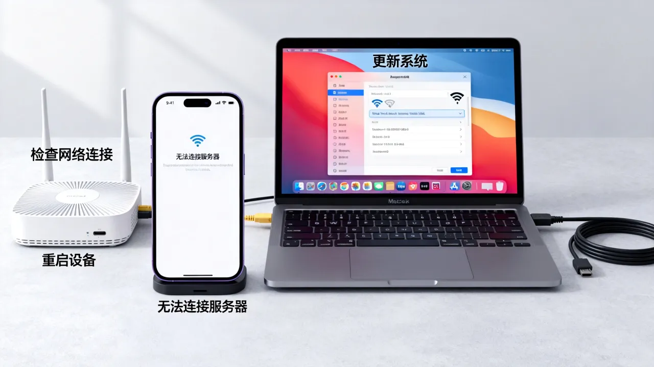 为什么Apple验证无法连接服务器？苹果验证服务器连接失败解决方法
