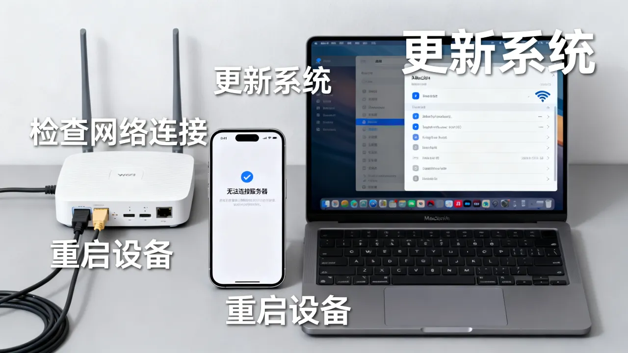 为什么Apple验证无法连接服务器？苹果验证服务器连接失败解决方法