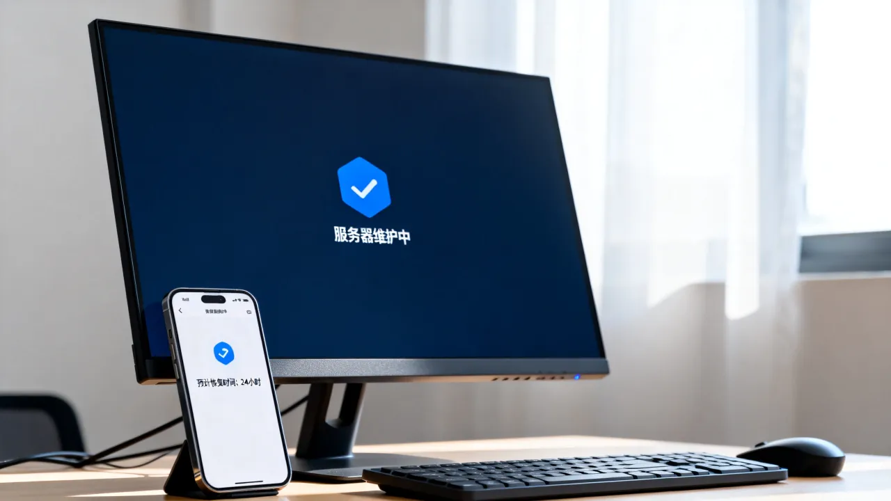 upupoo为什么显示服务器维护中，服务器维护多久恢复？