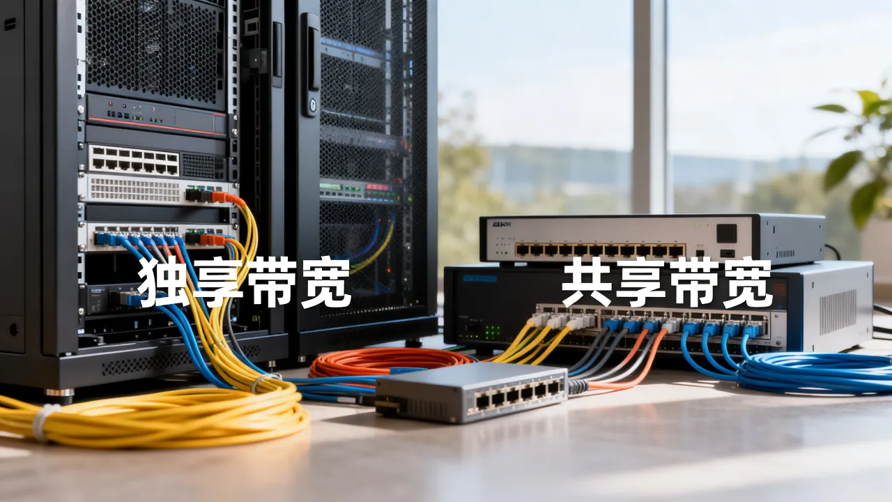 服务器宽带选哪种，独享带宽和共享带宽怎么选