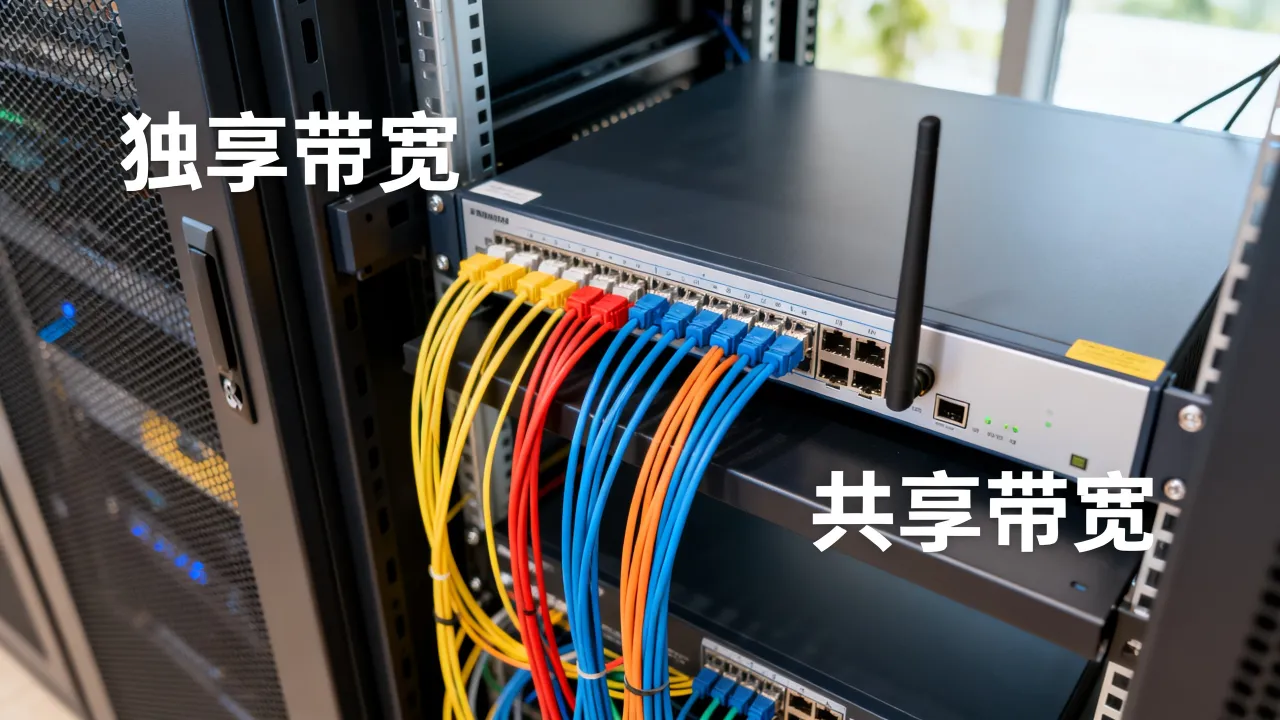 服务器宽带选哪种，独享带宽和共享带宽怎么选