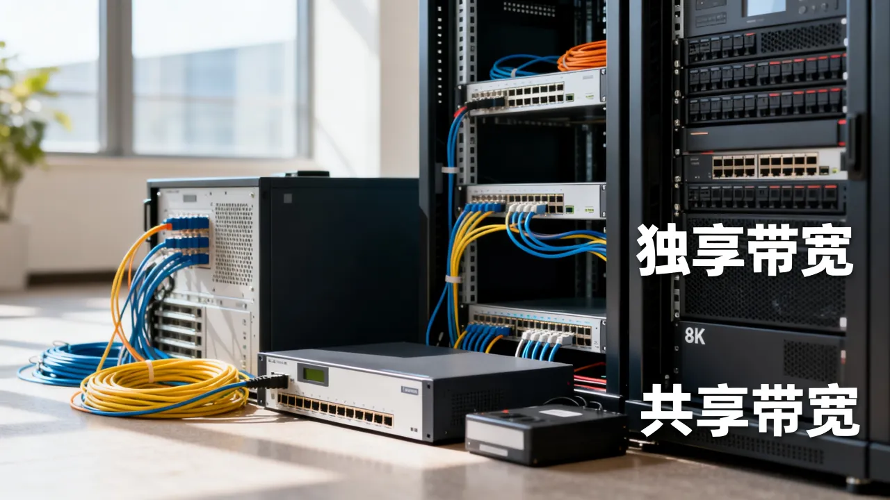 服务器宽带选哪种，独享带宽和共享带宽怎么选