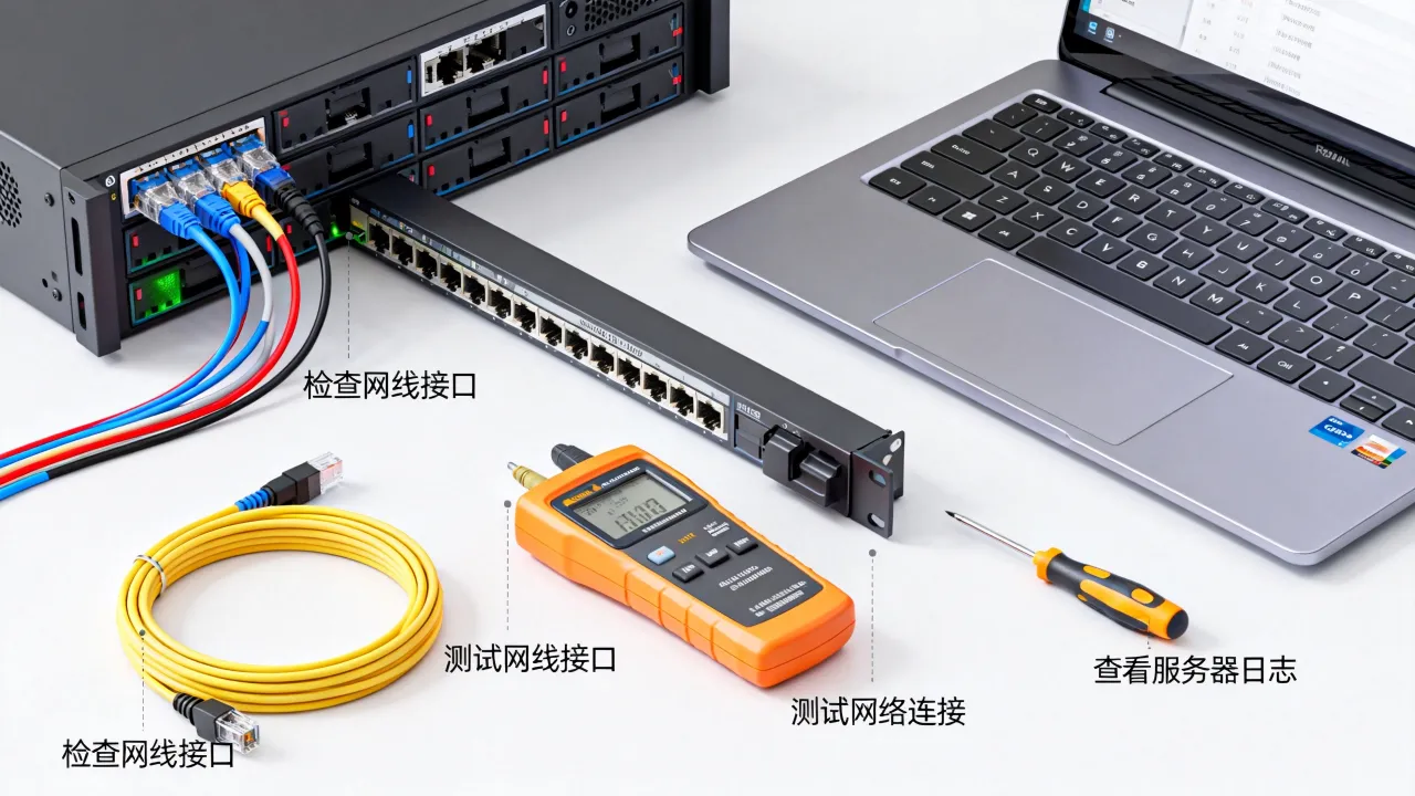 电脑服务器宽带连不上是什么原因？，服务器网络连接失败怎么排查