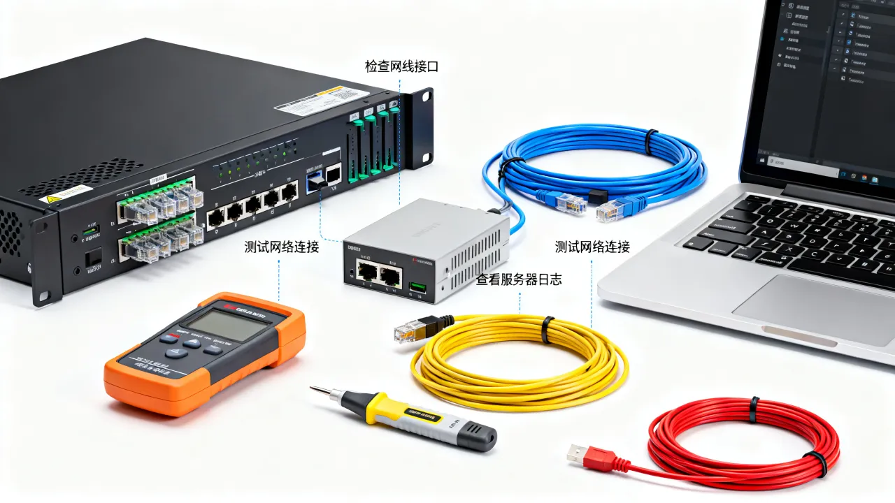 电脑服务器宽带连不上是什么原因？，服务器网络连接失败怎么排查