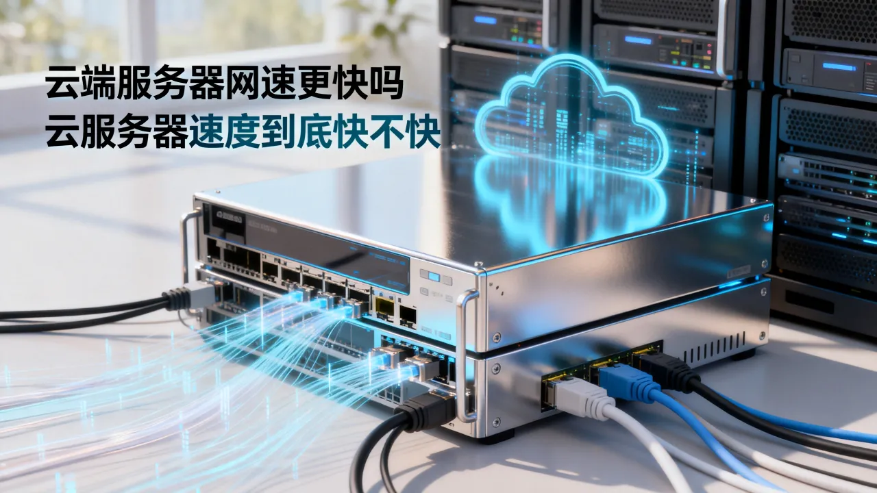 云端服务器网速更快吗，云服务器速度到底快不快