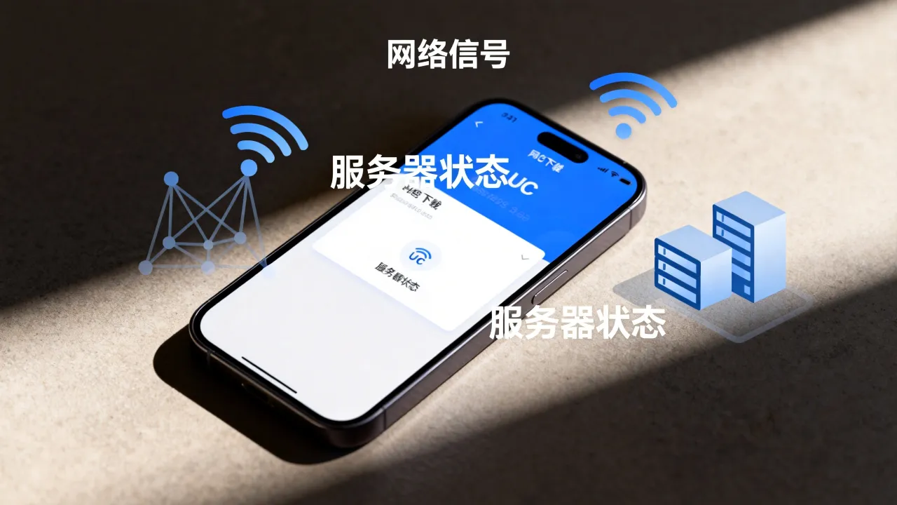 为什么uc下载老是说服务器繁忙，是因为网络不稳定还是服务器限制？