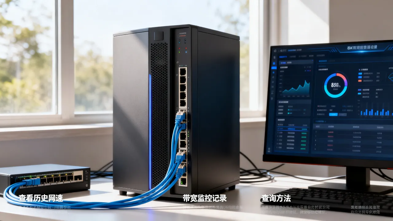 如何查看服务器历史网速？服务器带宽监控记录查询方法