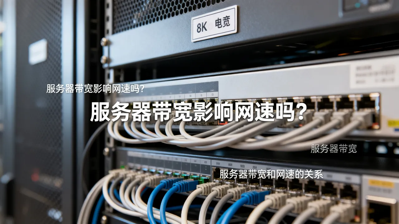 服务器带宽影响网速吗，服务器带宽和网速有什么关系？