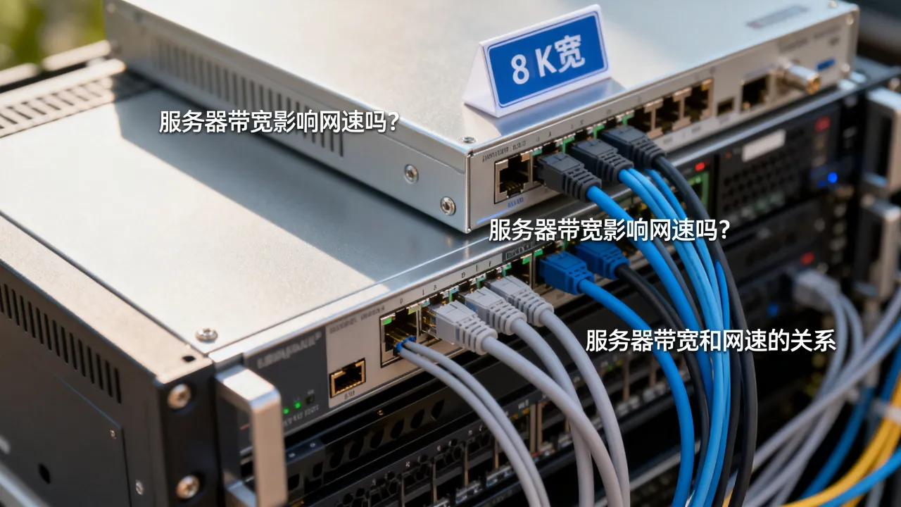 服务器带宽影响网速吗，服务器带宽和网速有什么关系？