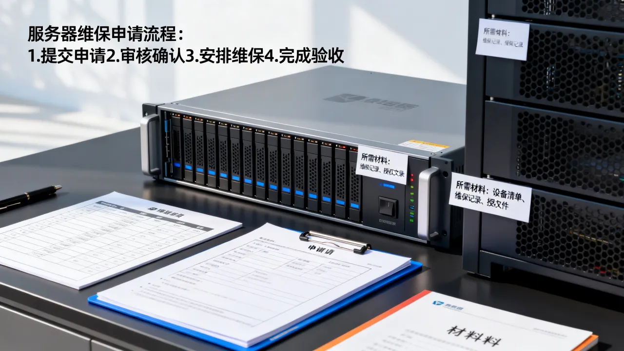 服务器维保申请流程是什么，服务器维保申请需要哪些材料