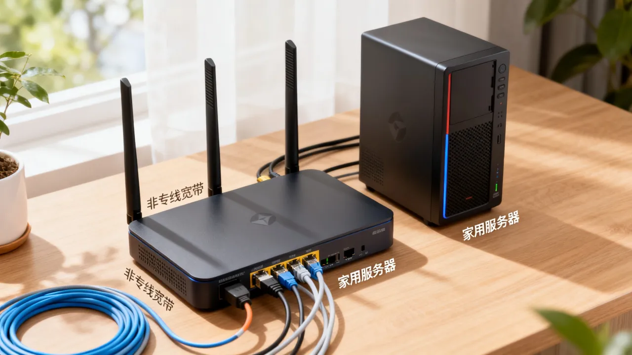 非专线宽带可以架设服务器吗，家用宽带建站网络稳定解决方案