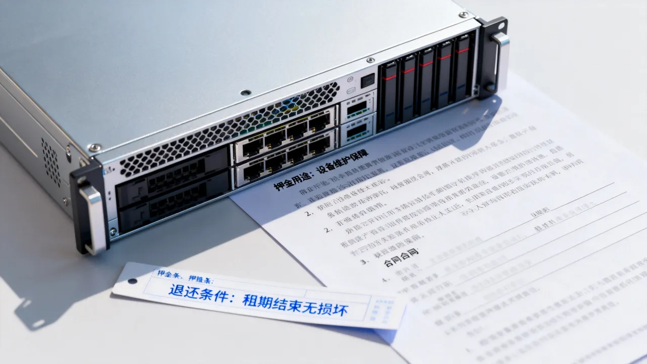 为什么租服务器要押金，服务器租赁押金怎么退？